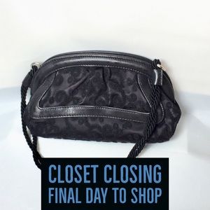 Donald J Pliner Couture Silk Embroidered Mini Bag